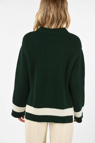 cable knit Crew-Neck Sweater