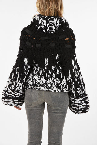 Oversize cable knit Swzeater