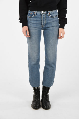 Hight Rise STOVE PIPE Straight Fit Jeans
