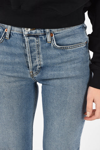 Hight Rise STOVE PIPE Straight Fit Jeans
