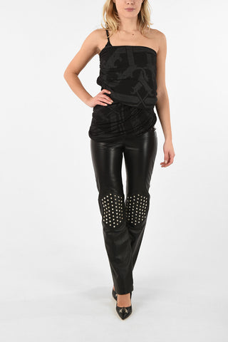 Draped ALIX 1-shoulder top