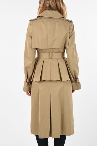 Structured Double-Breasted Trench with Belt