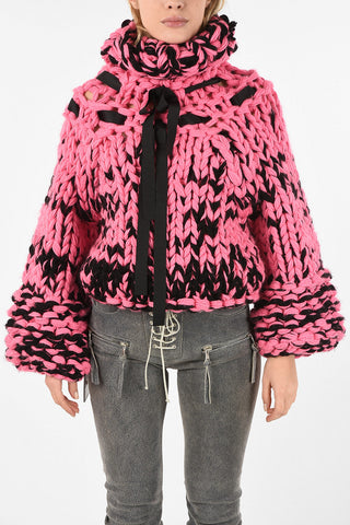 Oversize cable knit Swzeater
