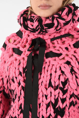 Oversize cable knit Swzeater