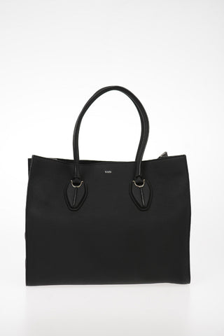 Leather ANY LARGE Double Handle Tote Bag