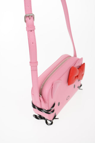 Mini Bag a Tracolla HELLO KITTY in Pelle