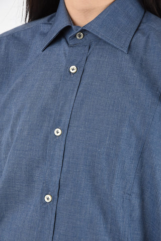 Spread Collar Shirt