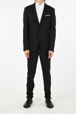 Satin Lapel FITTED SLIM Tuxedo Suit
