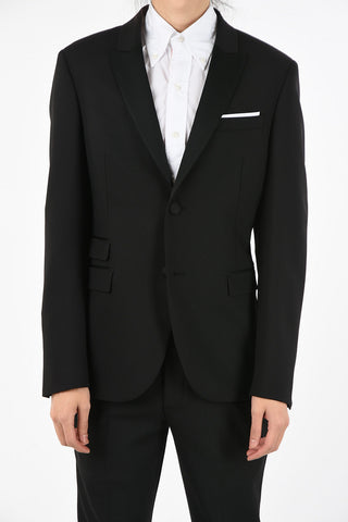 Satin Lapel FITTED SLIM Tuxedo Suit