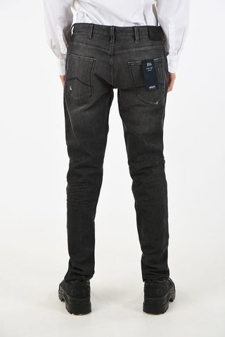 ARMANI JEANS 18cm Slim Fit J06 Distressed Jeans L32