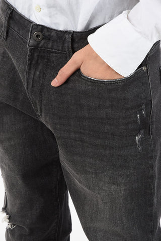 ARMANI JEANS 18cm Slim Fit J06 Distressed Jeans L32