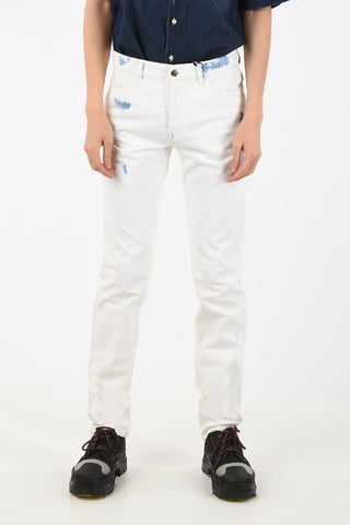 17cm bleached jeans