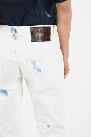 17cm bleached jeans