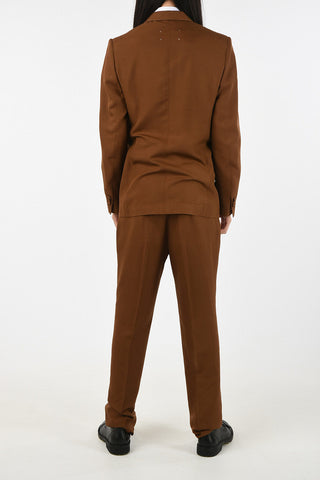 MM14 vintage Effect no vent peak lapel 2-button suit