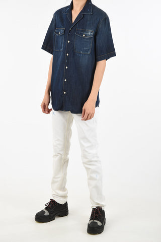 Short Sleeve Denim Shirt