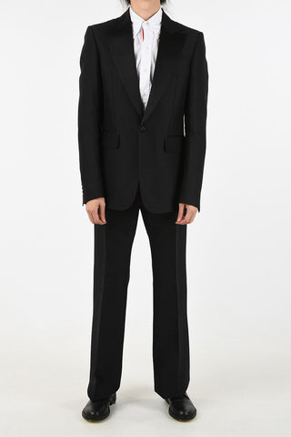 Side Vents Wool and Silk Tuxedo