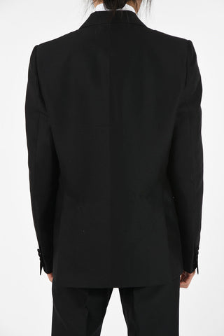 Side Vents Wool and Silk Tuxedo
