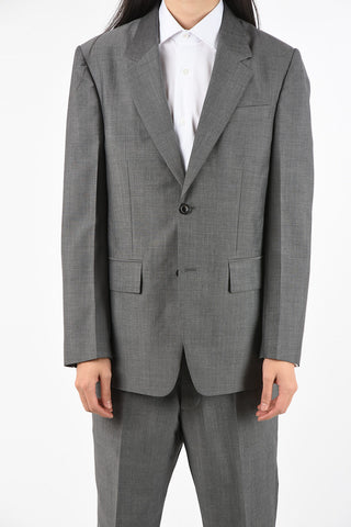 MM14 no vent notch lapel 2-button suit