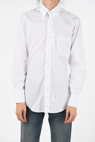 popeline button-down collar shirt