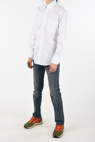 popeline button-down collar shirt