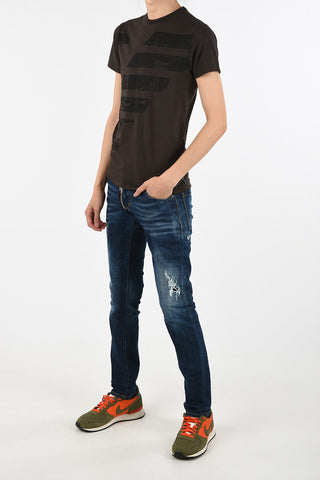 ARMANI JEANS T-shirt con Stampa Slim Fit