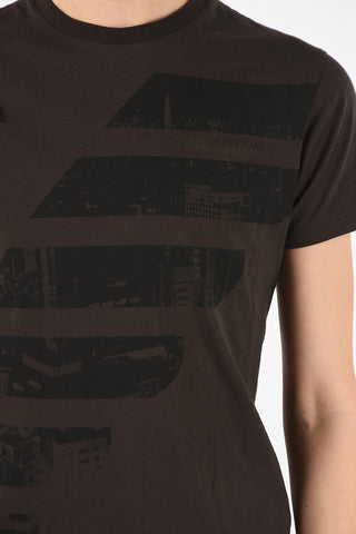 ARMANI JEANS T-shirt con Stampa Slim Fit
