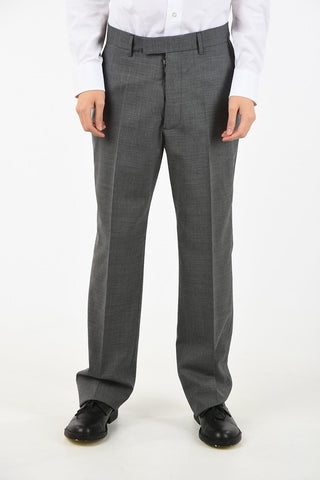 MM14 no vent peak lapel 2-button suit