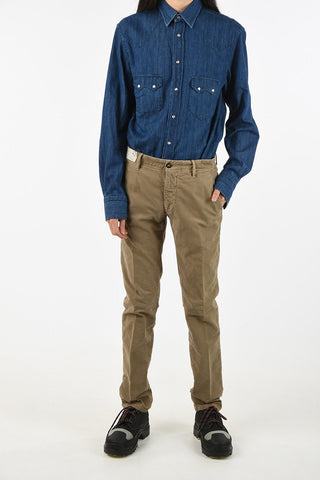 Regular Waist Straight Fit Pants 