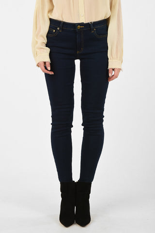 High-Waist Skinny Fit Jeans