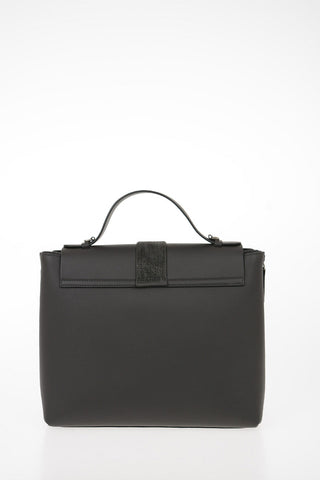 Borsa a Mano in pelle con dettaglio gioiello