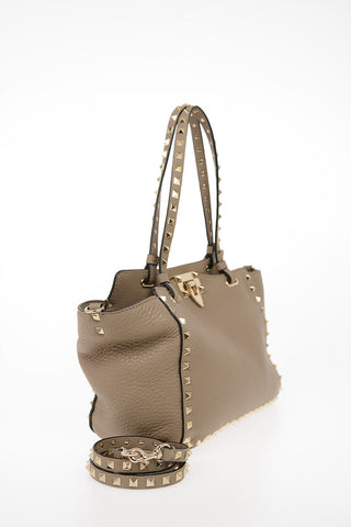 Leather Handbag with studs