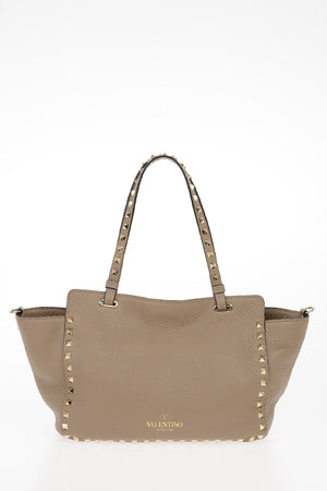 Leather Handbag with studs