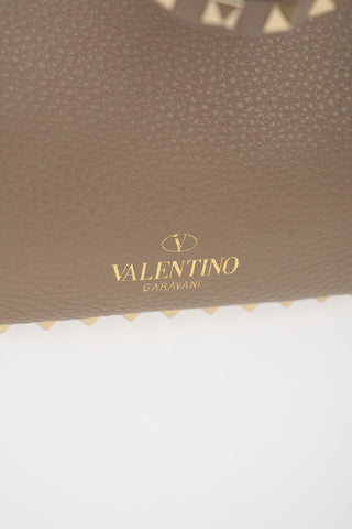 Leather Handbag with studs