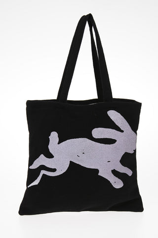 JAMIE REID Printed Wool Shopper