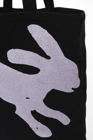 JAMIE REID Printed Wool Shopper