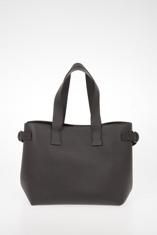 Borsa a Mano in pelle con dettaglio gioiello