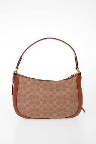 Monogram Coated Canvas Hobo Bag With Removable Shoulder Strap