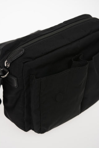 Fabric Messenger Bag with Adjustable Shoulder Strap