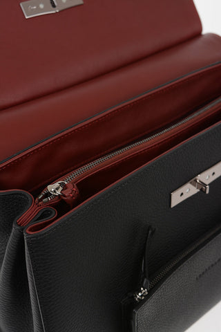 Leather Doctor’s Bag with Outer Pocket 
