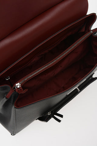 Leather Doctor’s Bag with Outer Pocket 