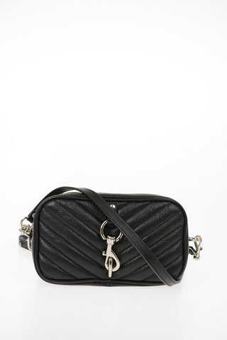 Quilted Leather Mini Bum Bag