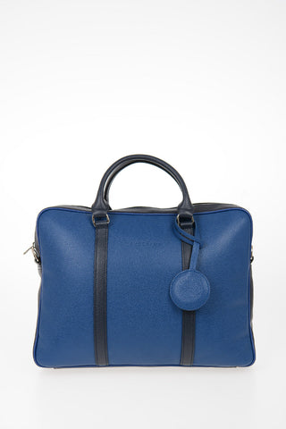 Leather Briefcase With Removable Shoulder Strap