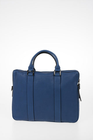 Leather Briefcase With Removable Shoulder Strap