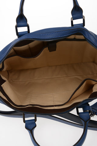 Leather Briefcase With Removable Shoulder Strap