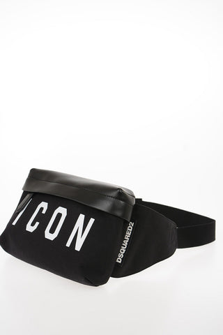 Bum bag ICON with leather details