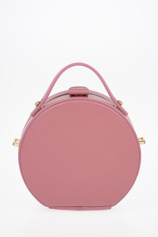 Leather TUNILLA MINI Bowler Bag with Removable Shoulder Strap