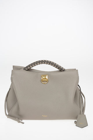 Leather Tote Bag IRIS With Removable Shoulder Strap