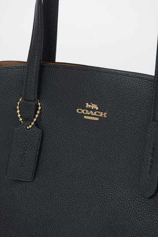 Textured Leather CHARLIE Tote Bag with Removable Shoulder Strap