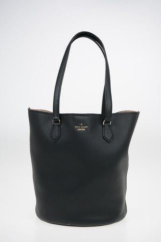 Textured Leather KRISTINE Tote Bag