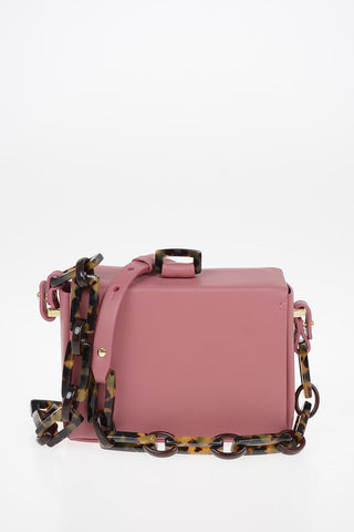 Leather CEREA MINI Shoulder Bag with Magnetic Closure